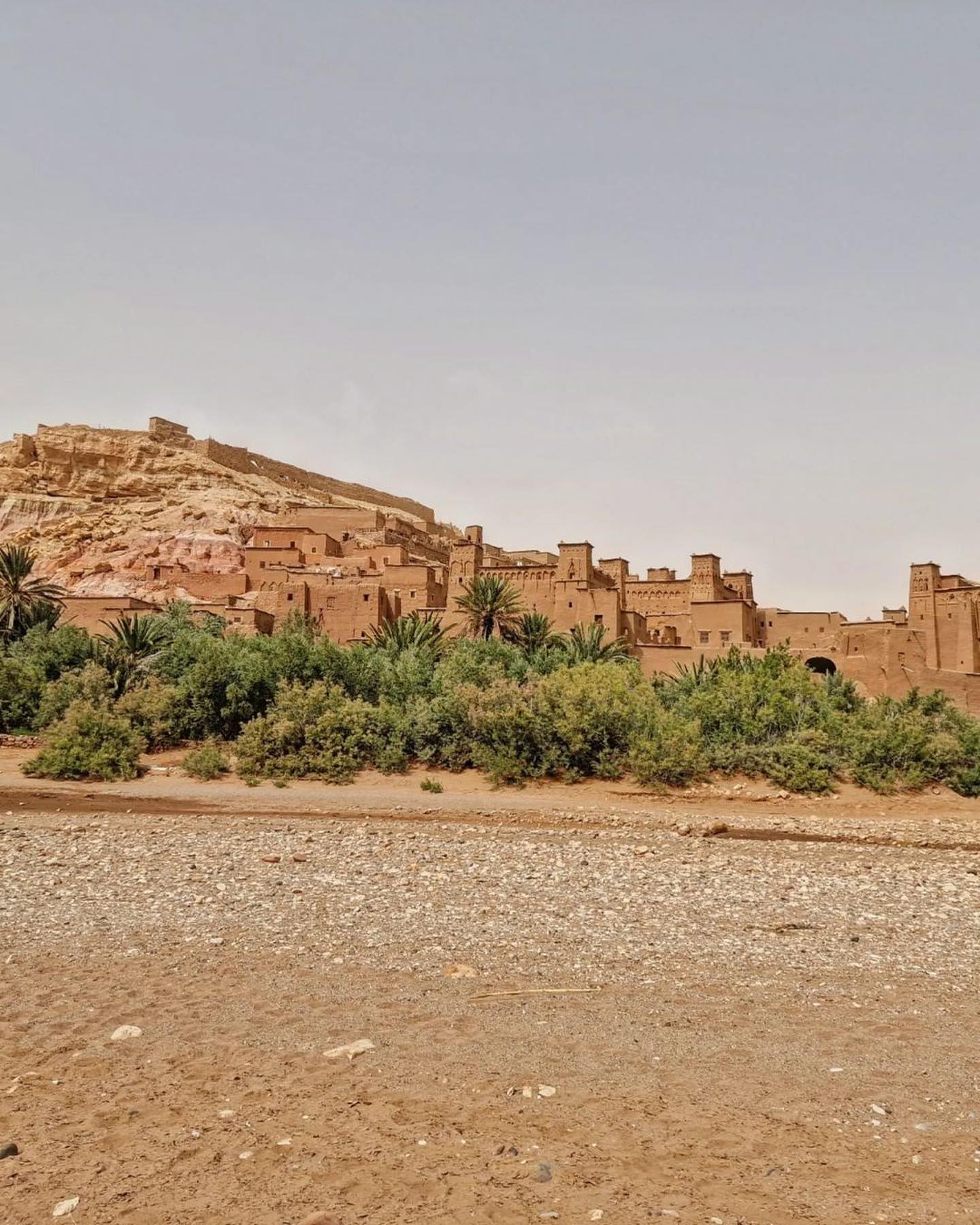 Narrow alleyways inside the fortified ksar of Ait Ben Haddou