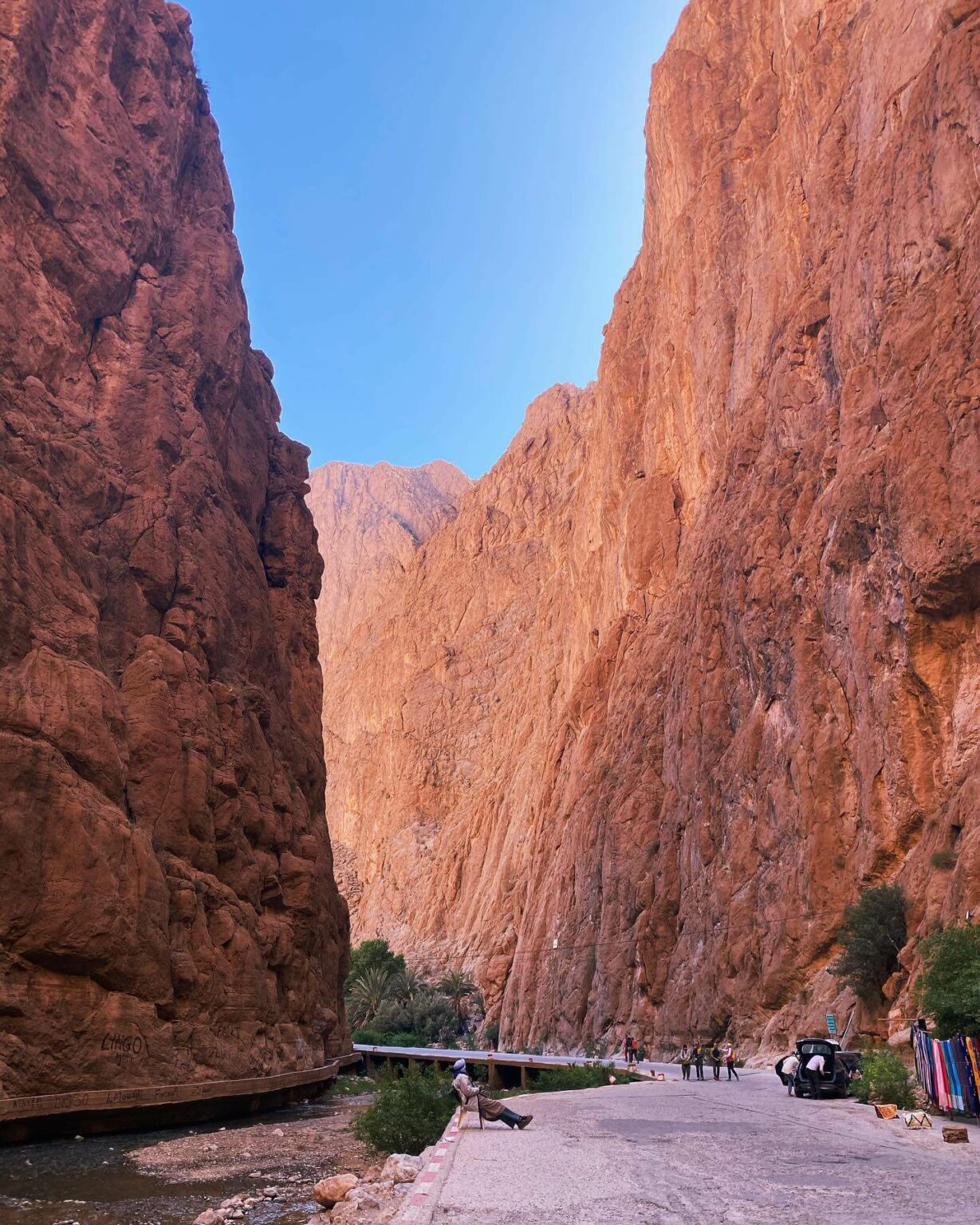 Todra Gorge scenic views Morocco Sahara desert tour dramatic canyon landscape