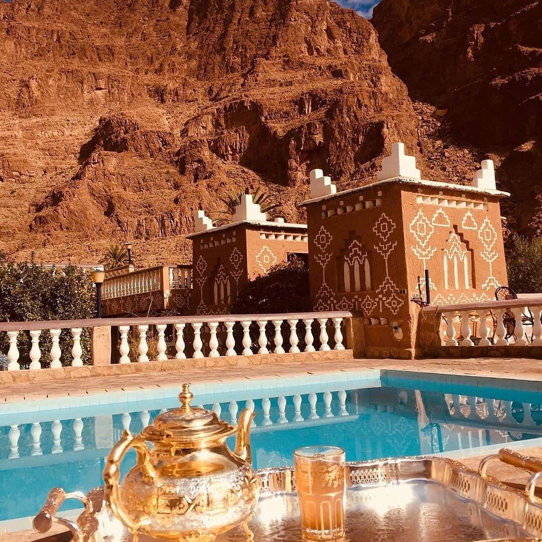 Todra Gorge canyon views - 12 day Morocco tour including Sahara