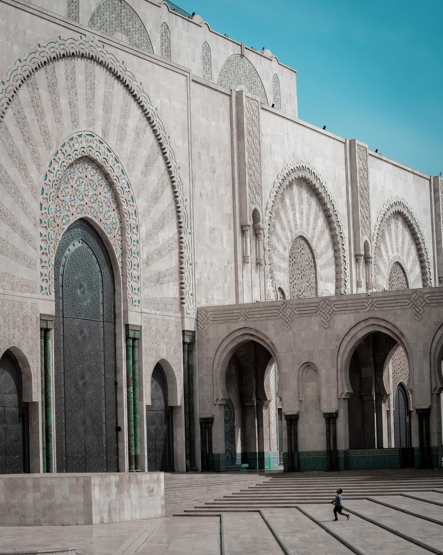 Blue-washed alleys of Chefchaouen in the Rif Mountains