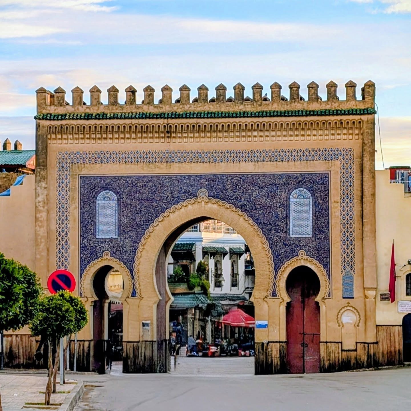 Aerial view of Fes medina — starting point of the 4 days Fes to Marrakech desert tour
