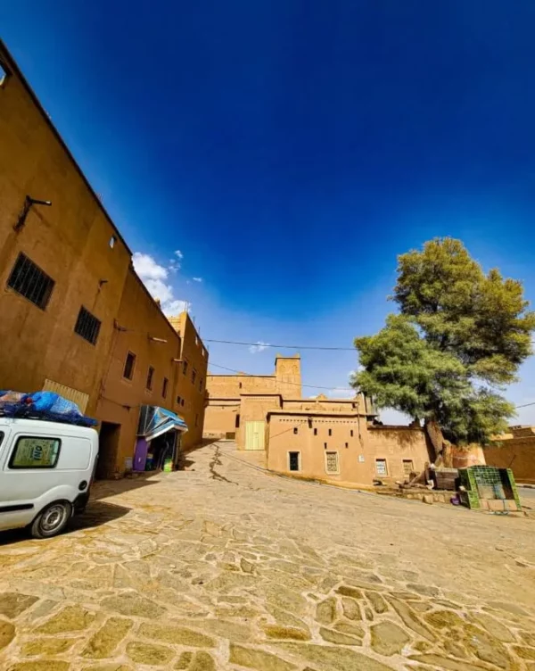 Dunes de sable au coucher du soleil — circuit désert 2 jours de Marrakech à Zagora