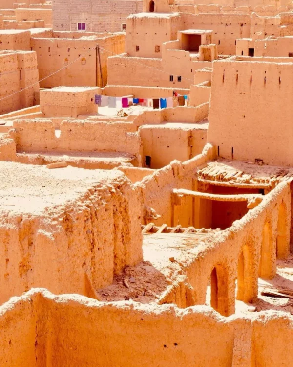 Balade en chameau dans les dunes de Zagora au coucher du soleil