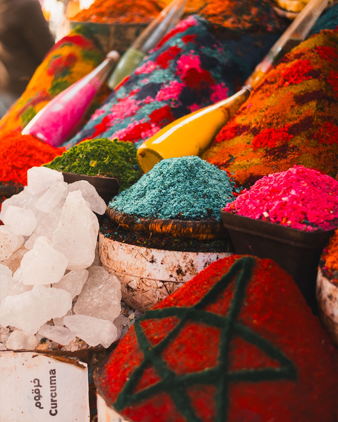 Souk et artisanat traditionnel de la médina de Marrakech