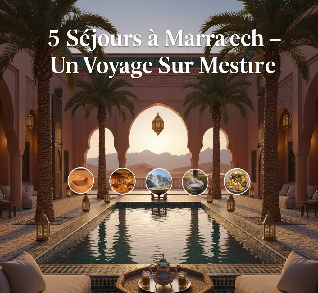 5 Séjours à Marrakech
