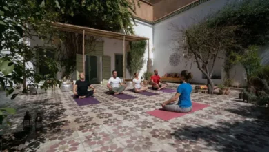 Yoga-a-Marrakech