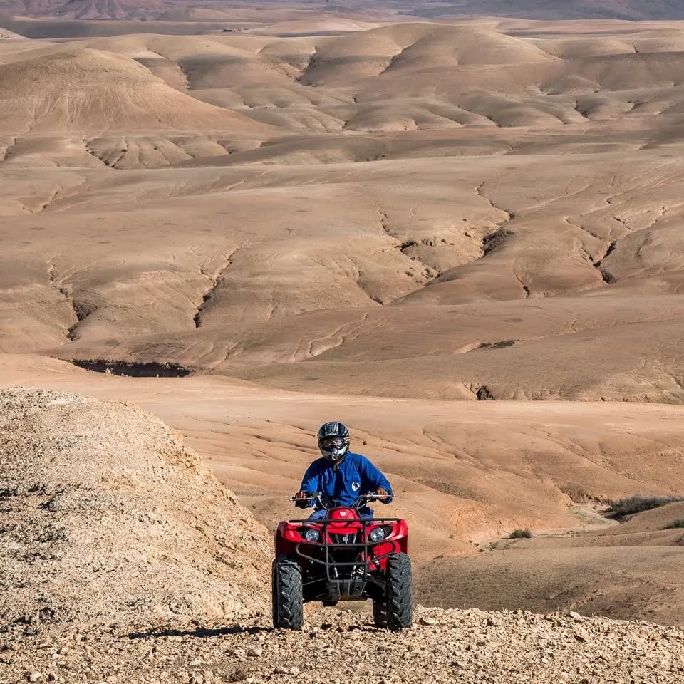 Quad Biking Agafay Desert