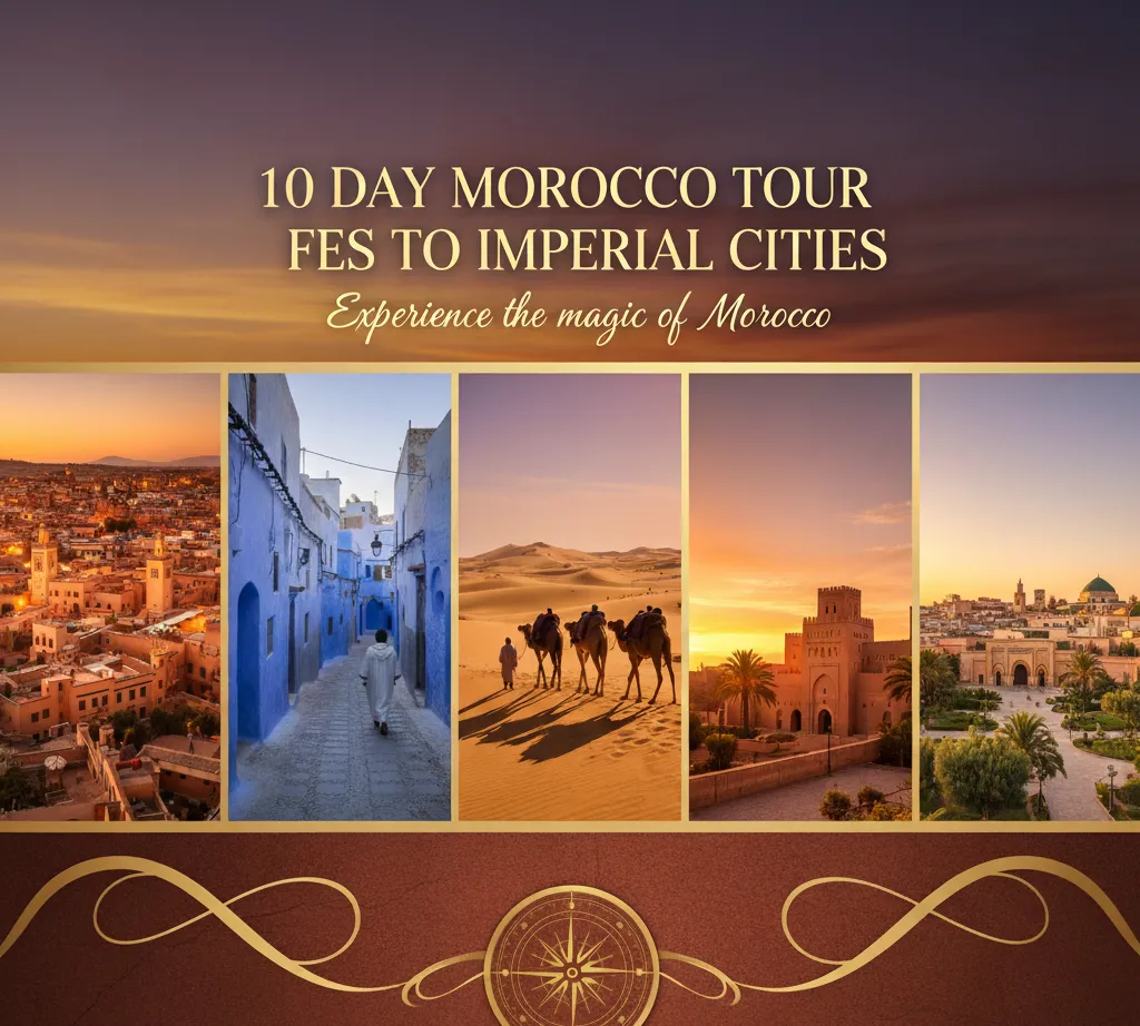 10 Day Morocco Imperial Cities Tour from Fes Historical Heritage