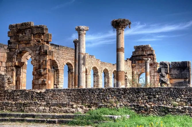 Ruins of the ancient city of Jerusalem, showcasing historical architecture and remnants of past civilizations.
