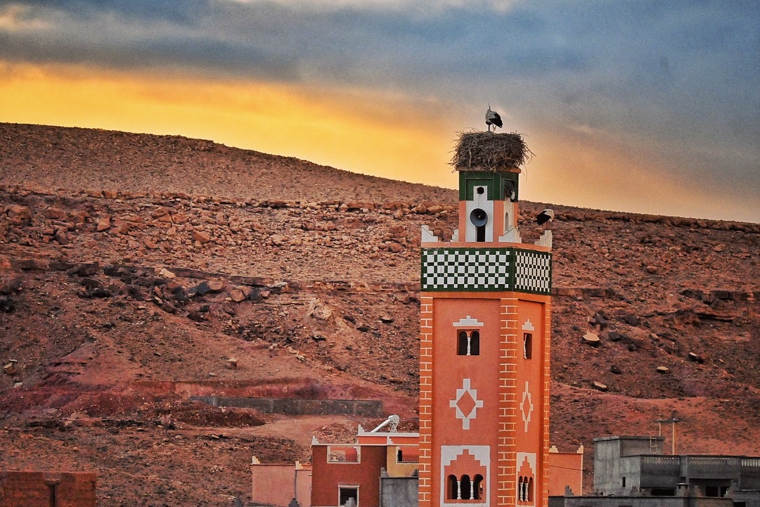 Aït Ben Haddou village sunset Morocco warm tones