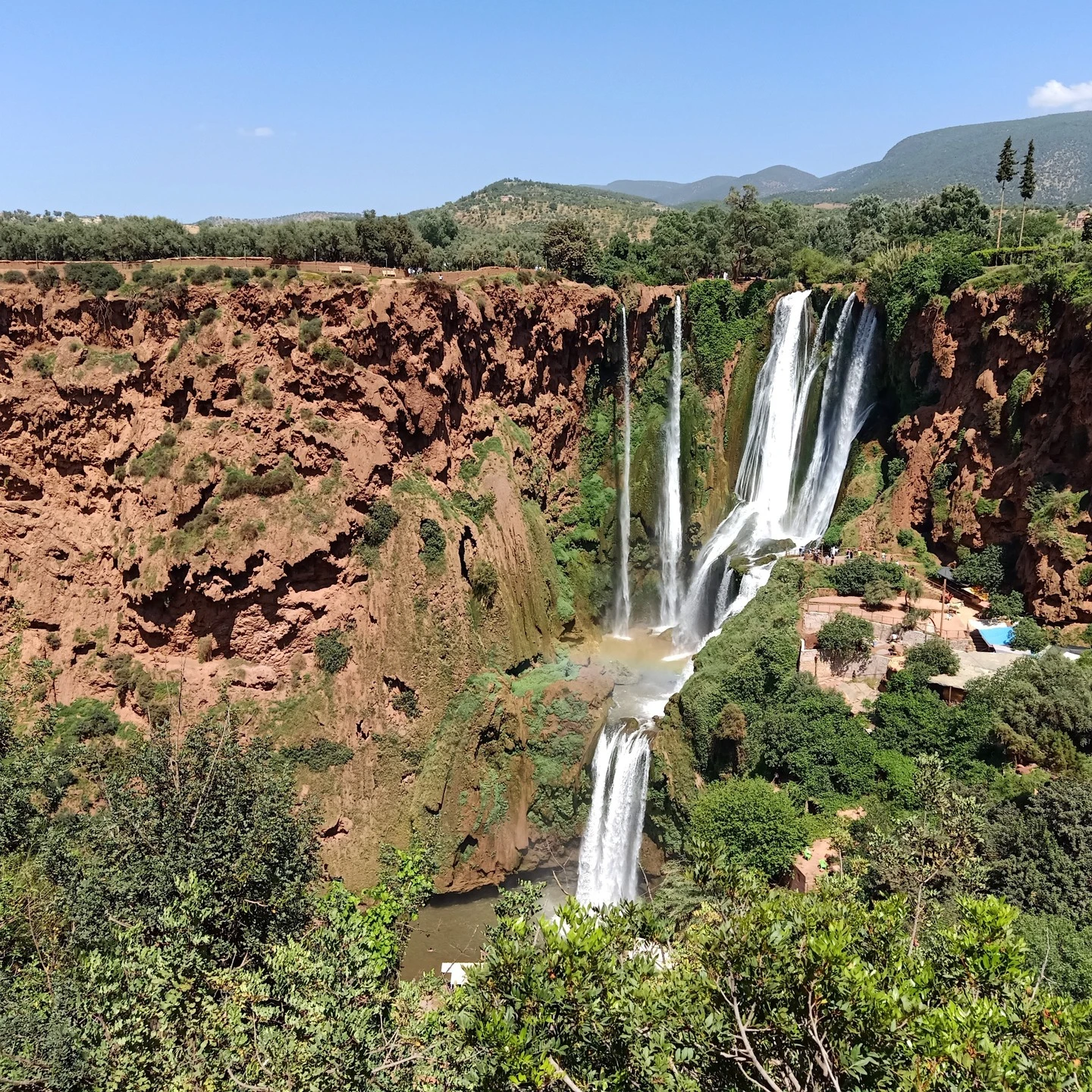 Beautiful Moroccan landscape and architecture