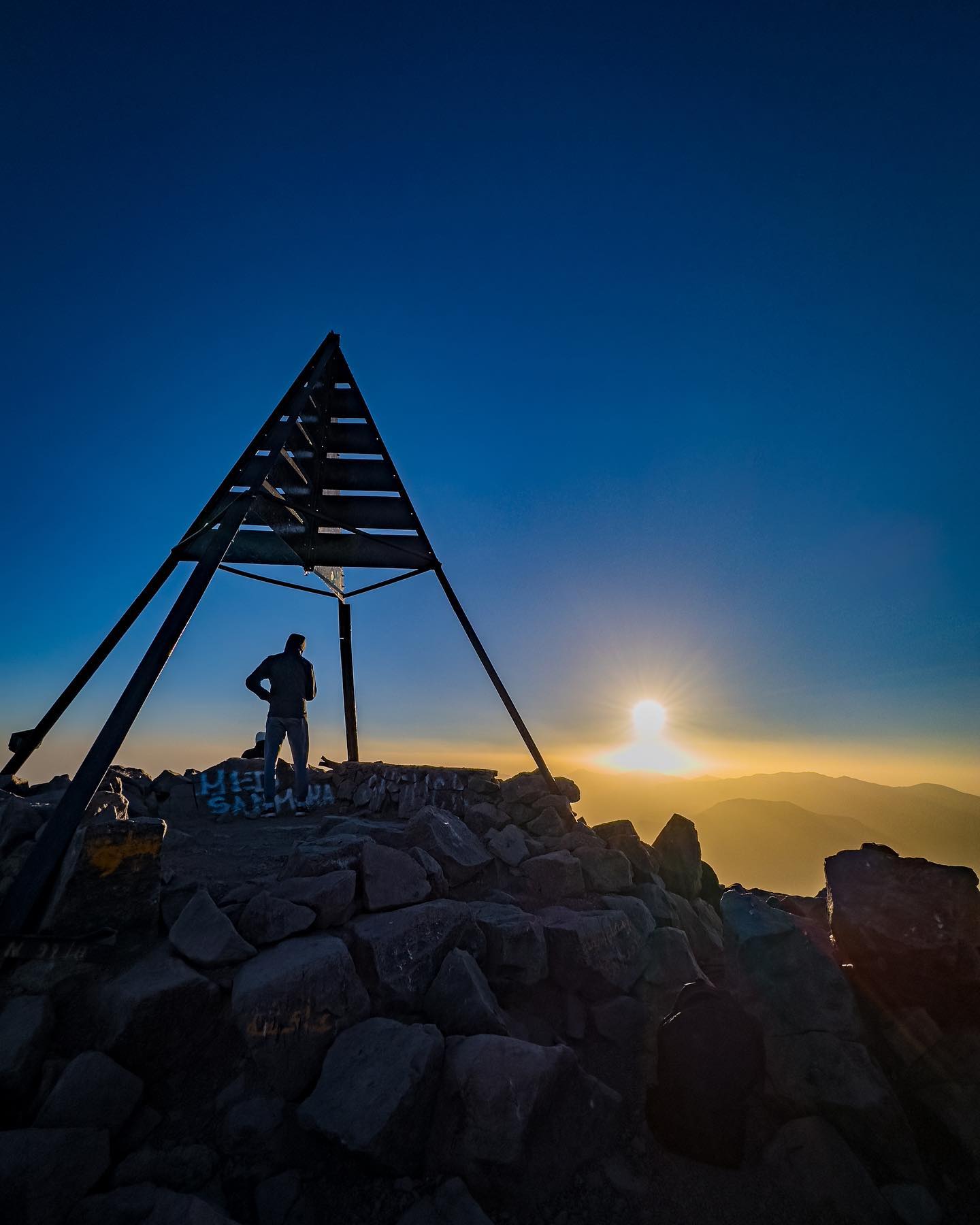 Atlas Mountains Morocco sunset sky colors