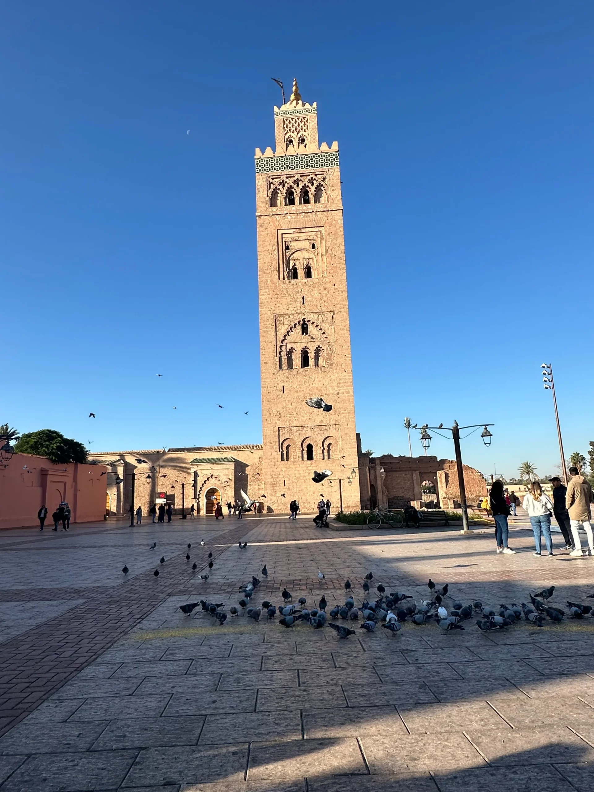 Authentic Moroccan street life and welcoming atmosphere