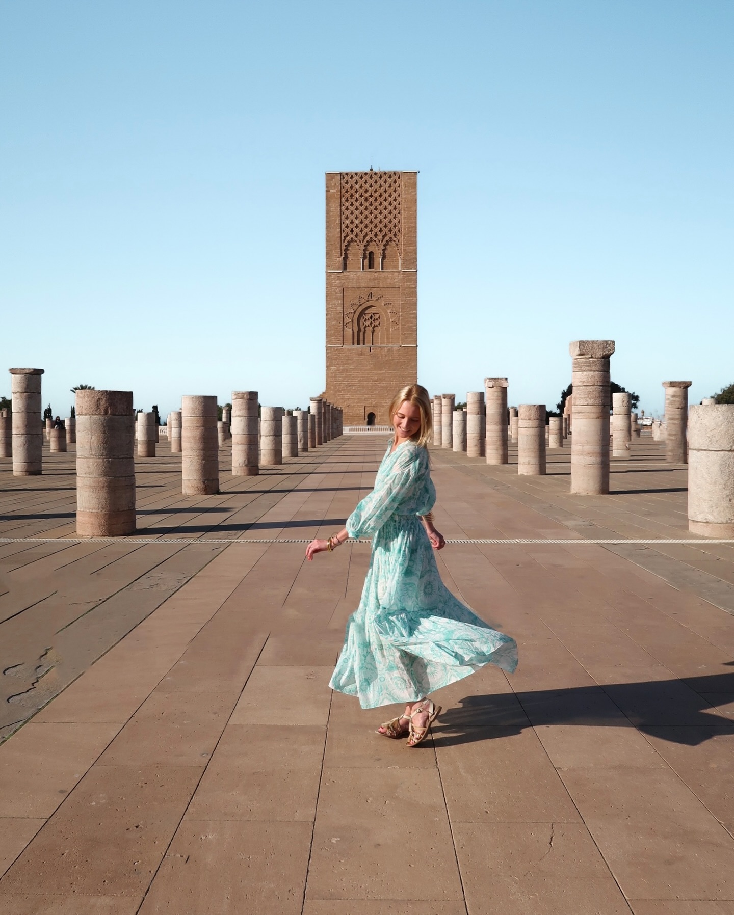Torre Hassan en Rabat, Marruecos