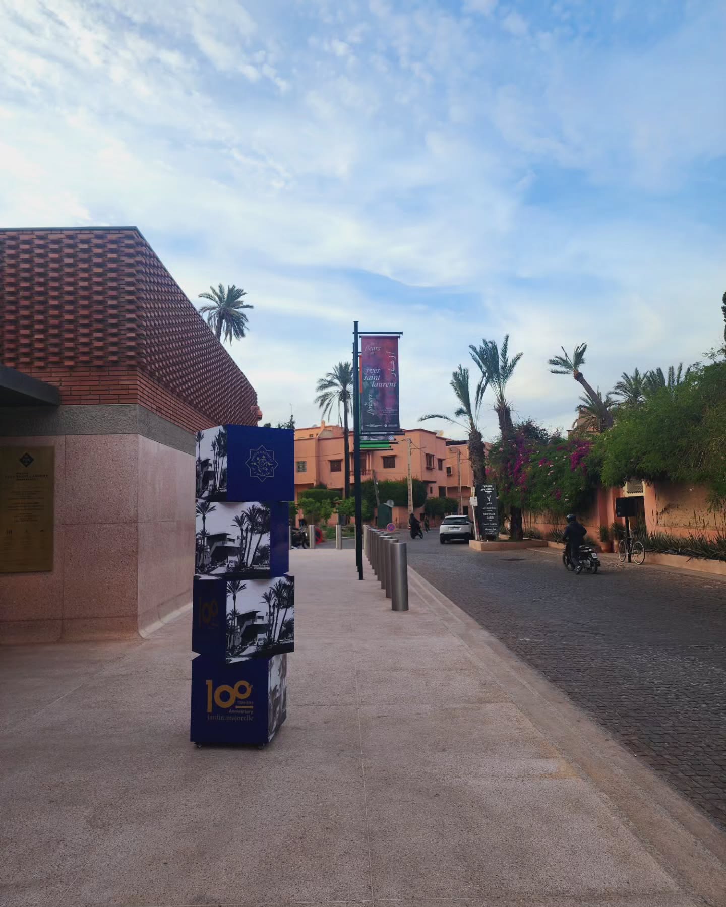 YSL Museum Marrakech interior — permanent haute couture collection
