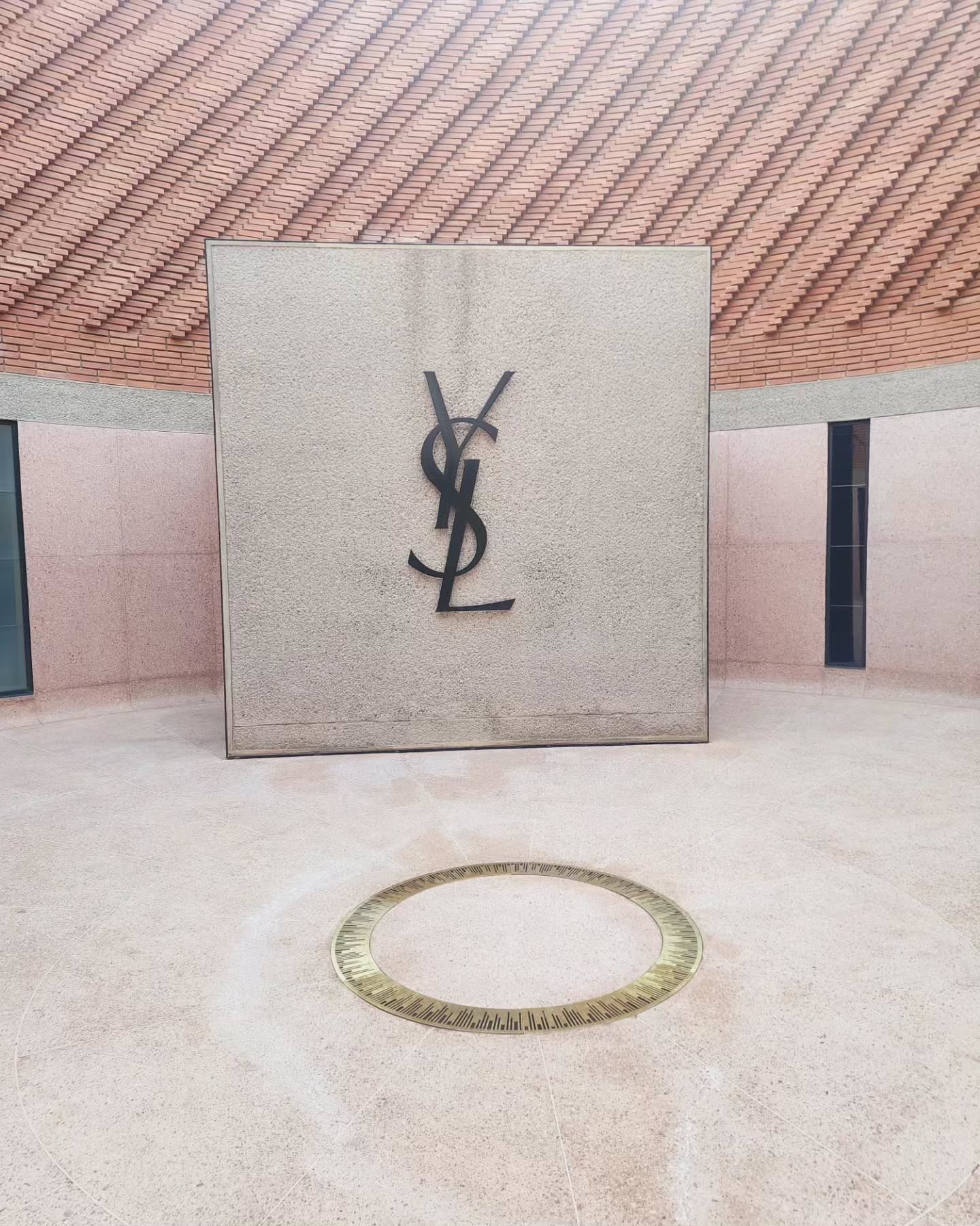 Yves Saint Laurent sketches and designs on display in Marrakech museum