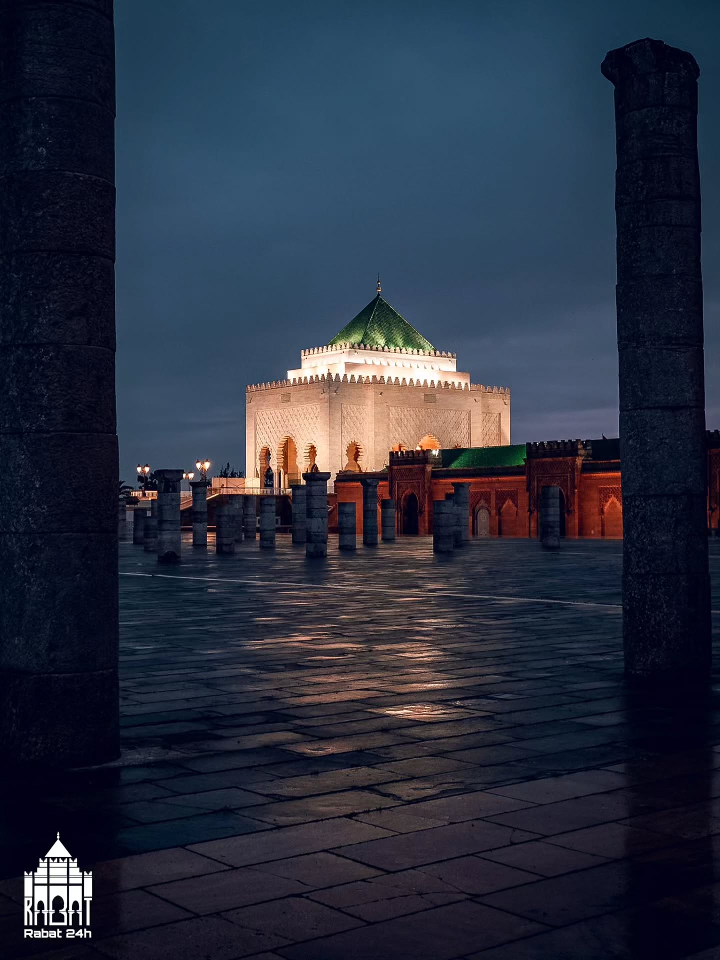 La médina de Rabat et la Tour Hassan — monuments emblématiques du Maroc