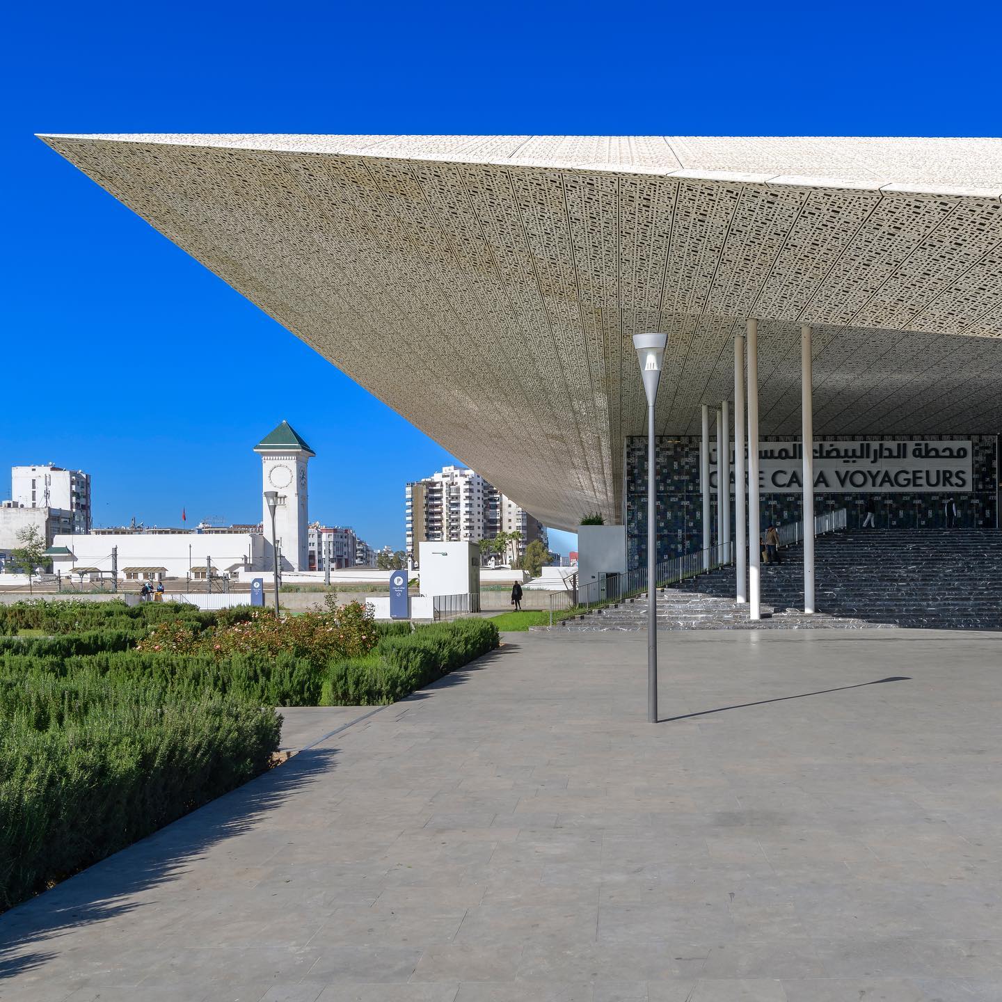 Casablanca Casa Voyageurs railway station main hall, Morocco