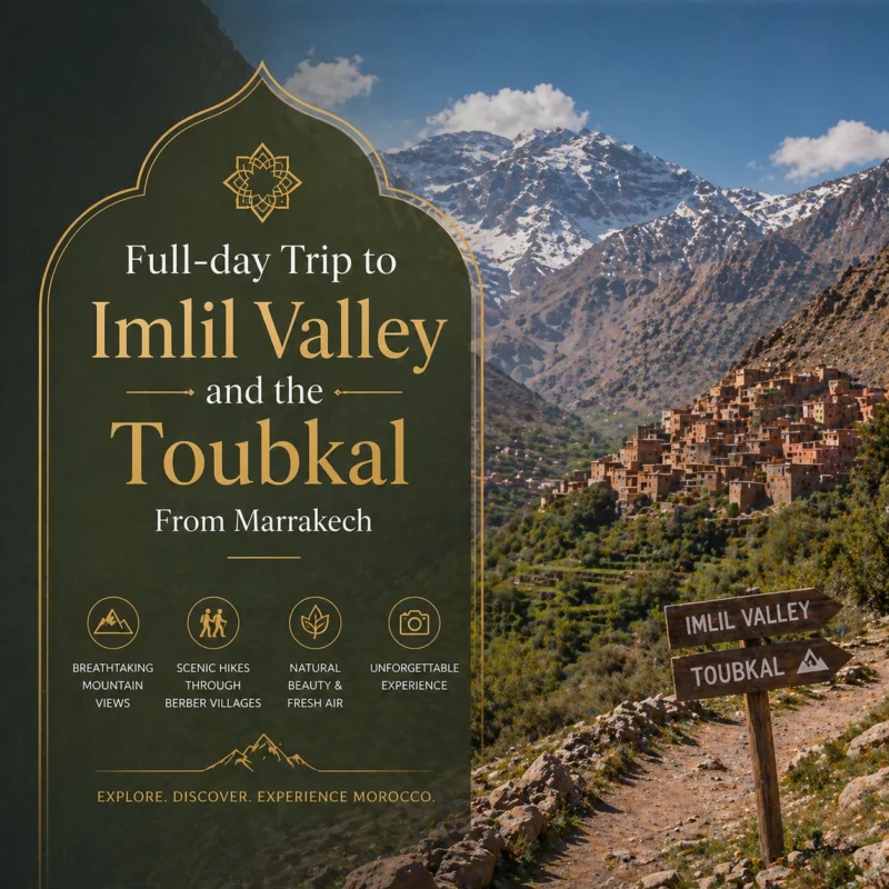 Full-day Trip to Imlil Valley and the Toubkal From Marrakech