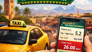 Marrakech Taxi Fare Calculator