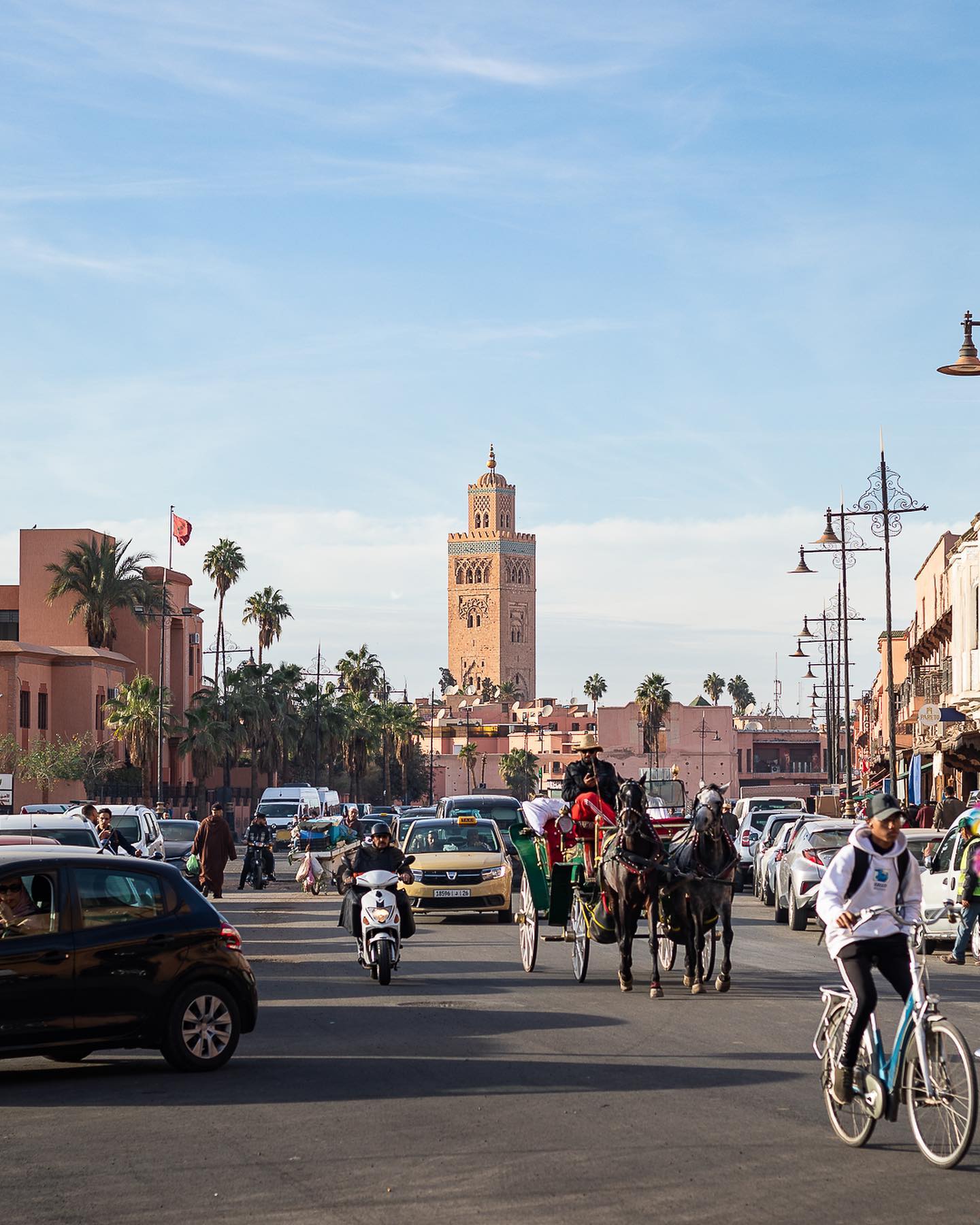 Médina de Marrakech et mosquée Koutoubia — aperçu des coûts de voyage