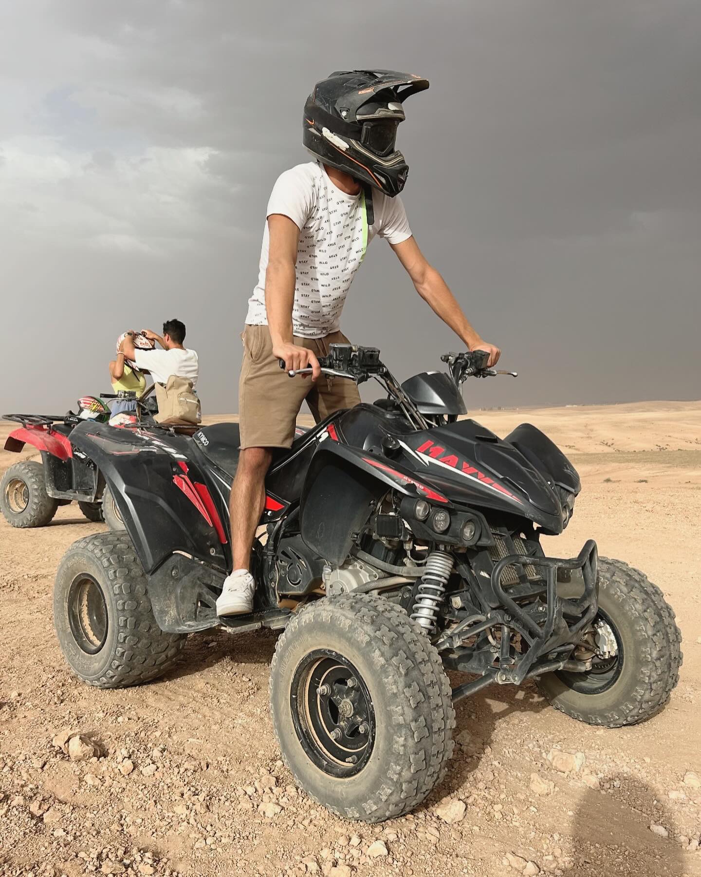 Quad biking in Agafay desert