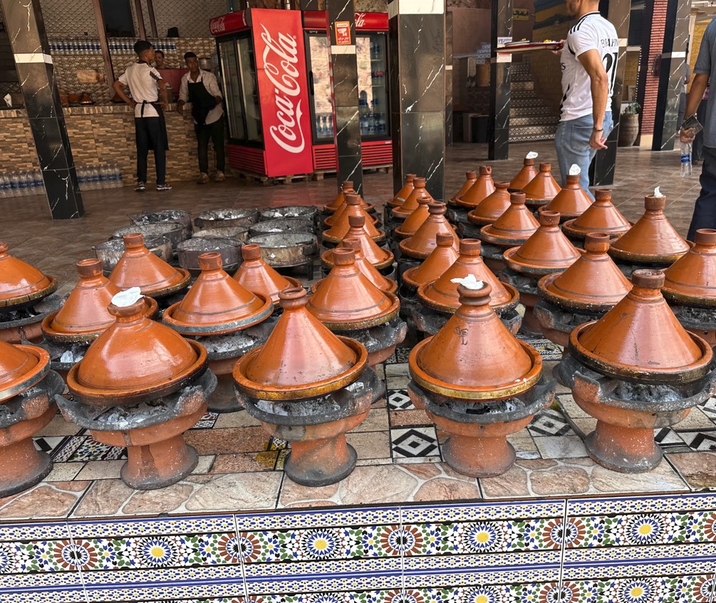 Moroccan tagine with lamb and prunes