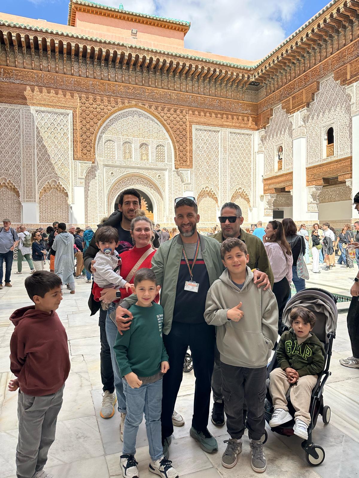 The magnificent Ben Youssef Madrasa in Marrakech, a highlight of any Morocco family tour
