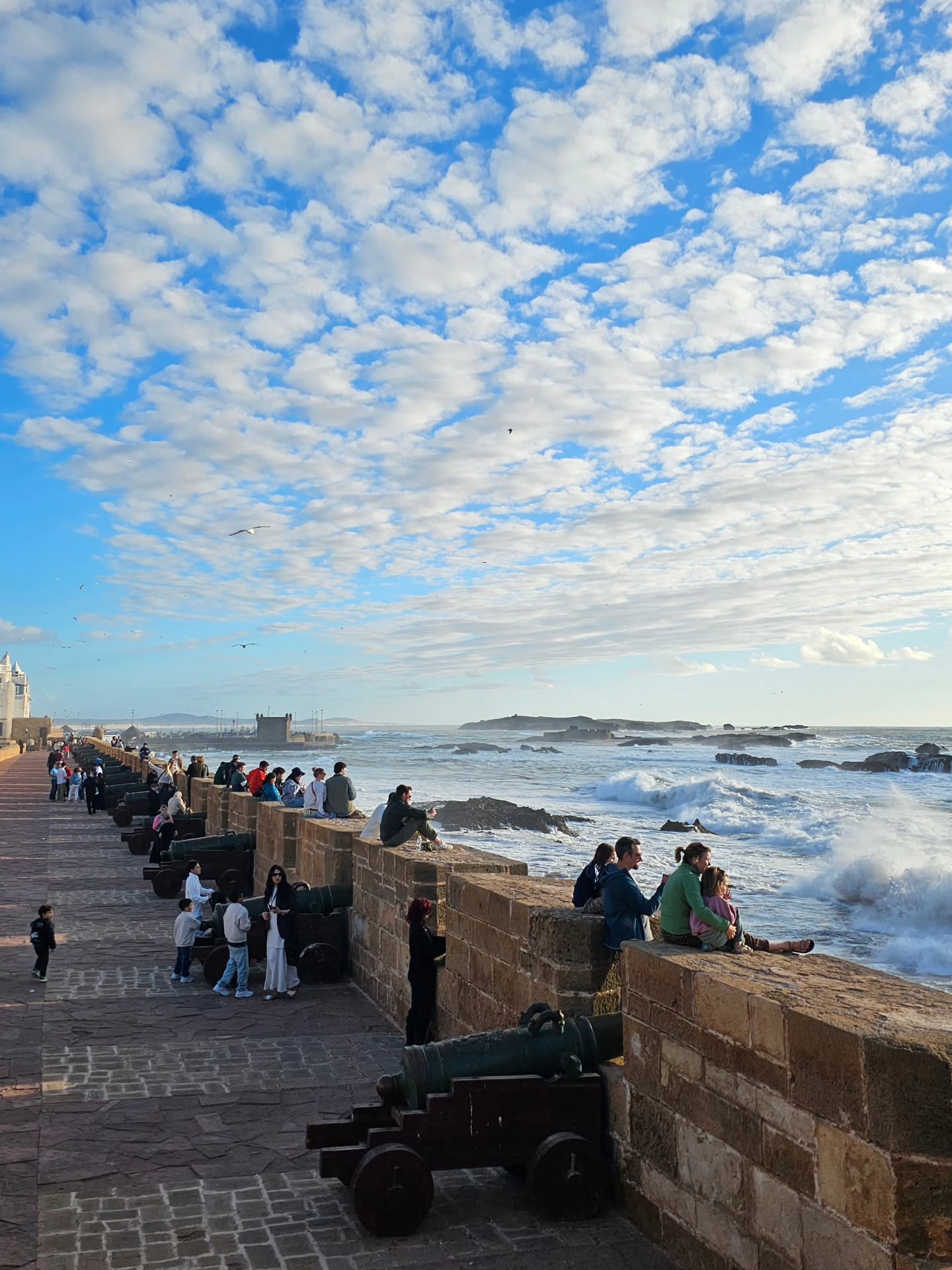 Essaouira ramparts and blue boats – best coastal destination in Morocco in summer