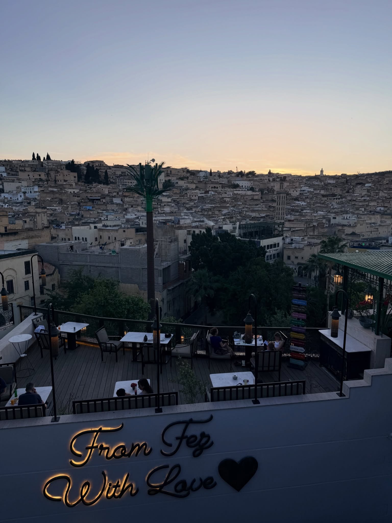 Fez medina long-term living Morocco