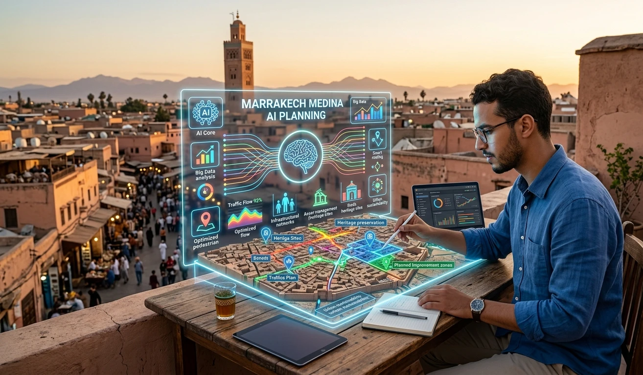 How to plan a trip to Morocco using AI