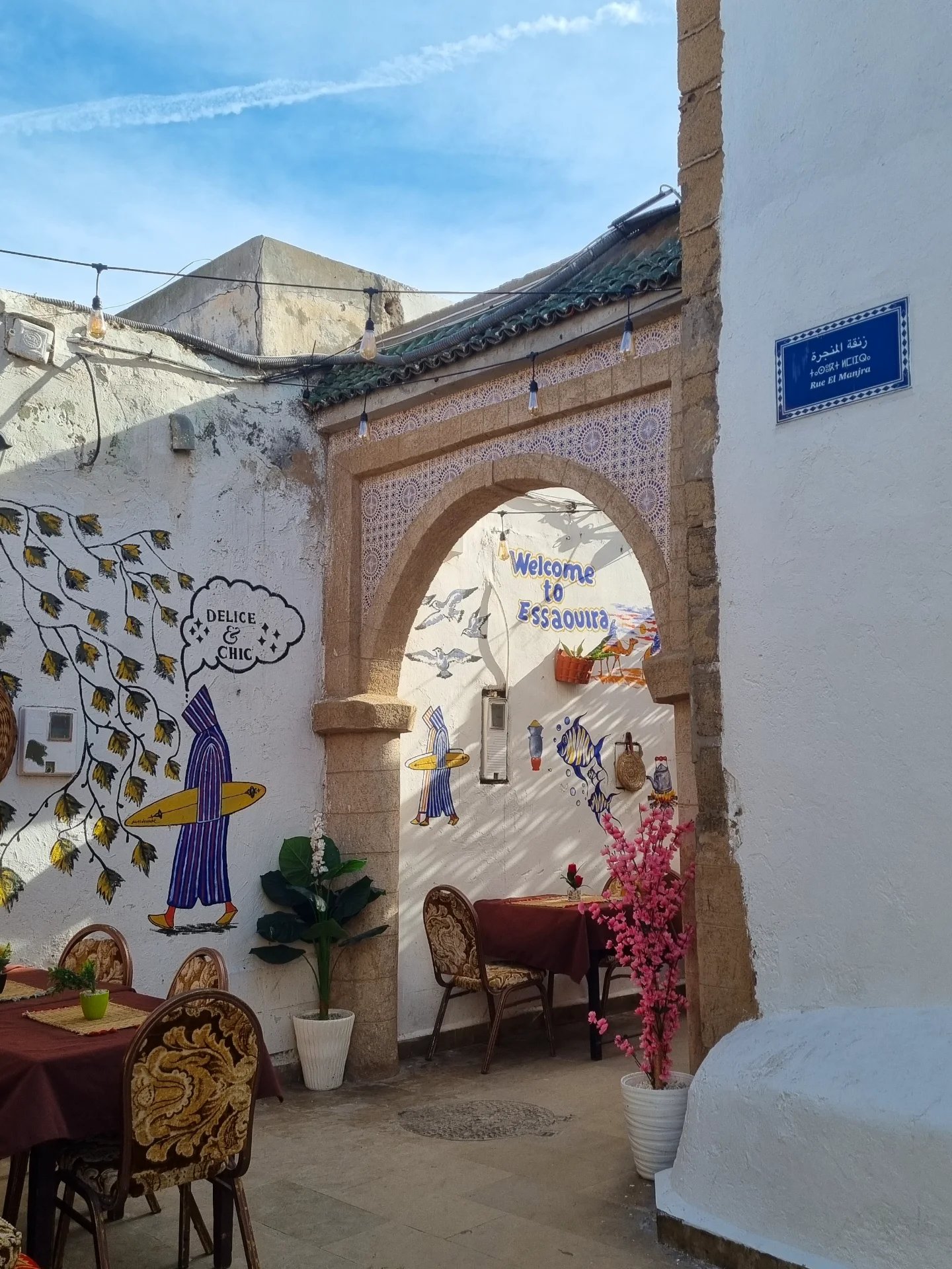 Skala de la Ville ramparts overlooking the Atlantic Ocean in Essaouira Morocco