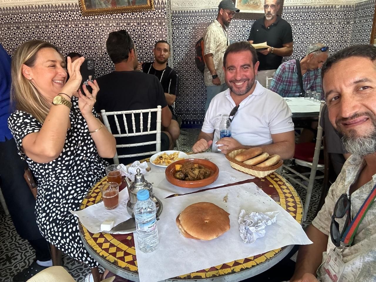Licensed guide Mouhssine at Chez Lamine Jemaa El Fna