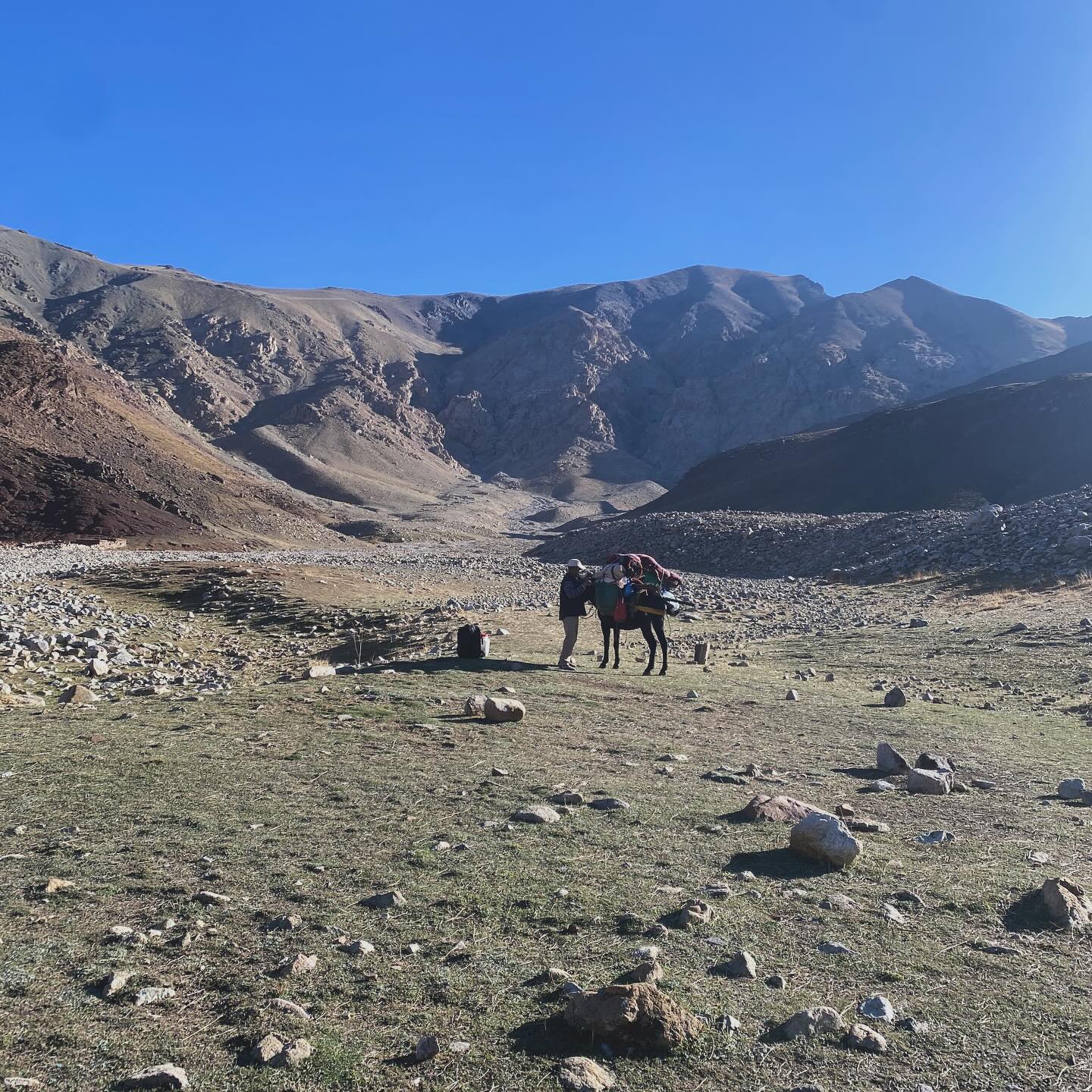 High Atlas Mountains Morocco trekking landscape