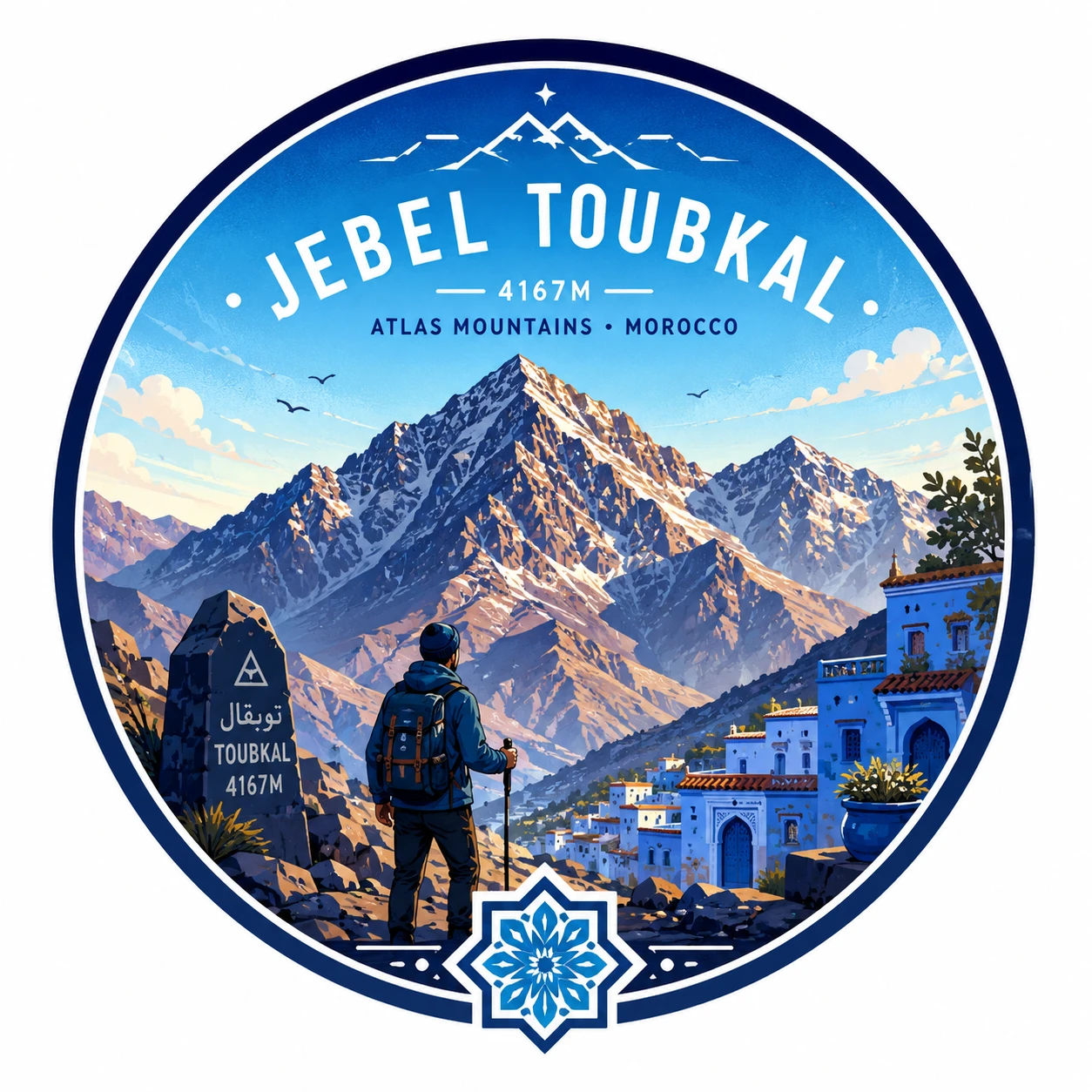 Jebel Toubkal High Atlas Mountains Morocco