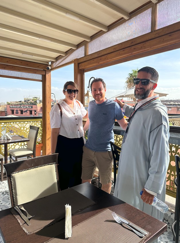 Mythe Restaurant Marrakech visit with Mouhssine ELIOUJ
