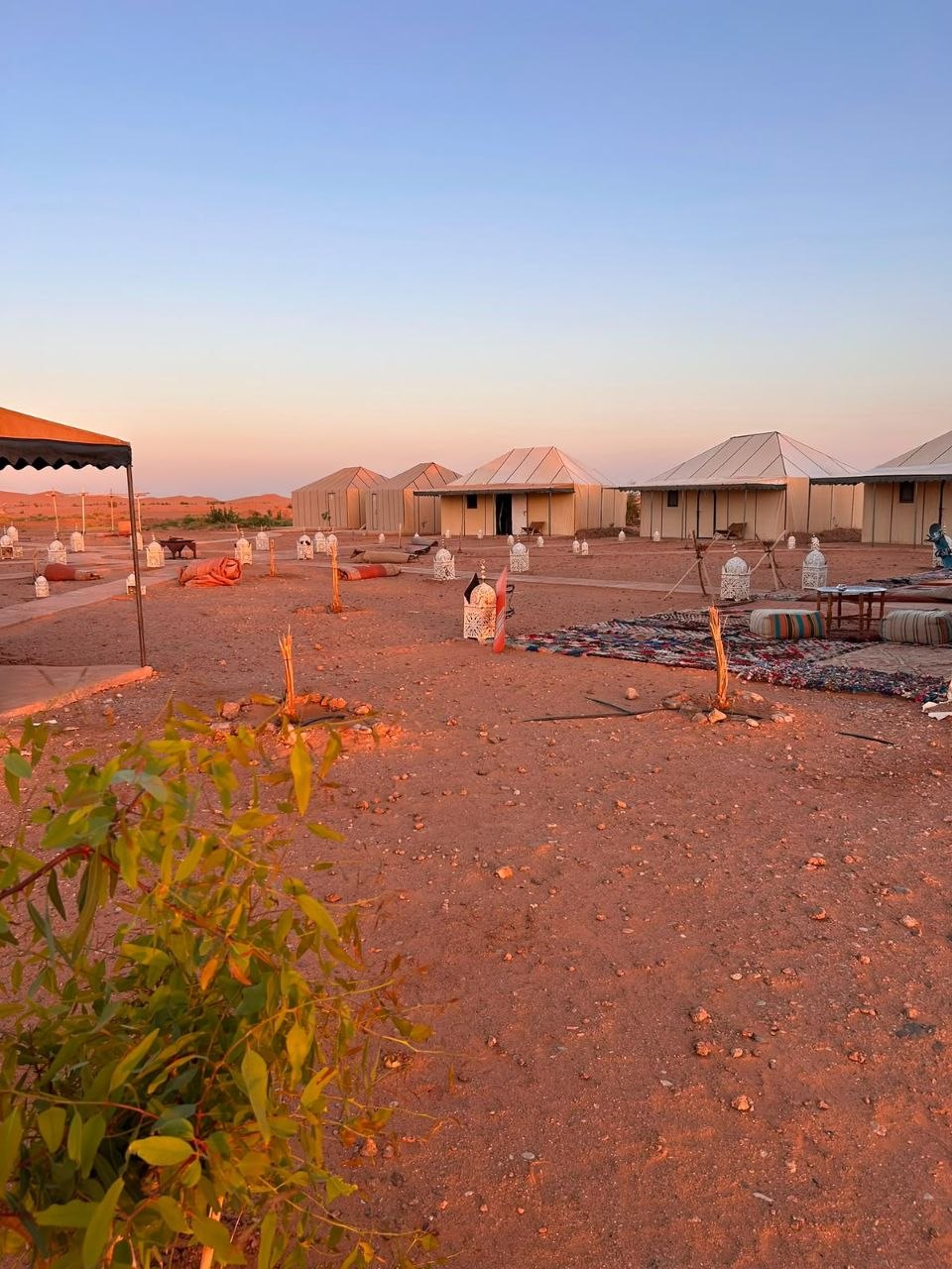 Luxury nomad camp at Erg Chebbi