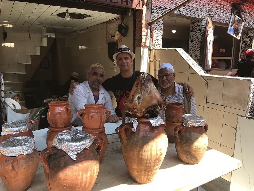 Tangia Marrakchia at Chez Lamine Hadj Mustapha