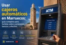 Usar cajeros automáticos en Marruecos