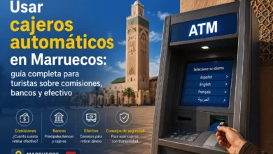 Usar cajeros automáticos en Marruecos