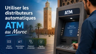 Utiliser les distributeurs automatiques ATM au Maroc