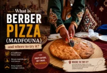 What is Berber Pizza (Madfouna) and where to try it
