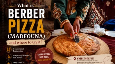 What is Berber Pizza (Madfouna) and where to try it