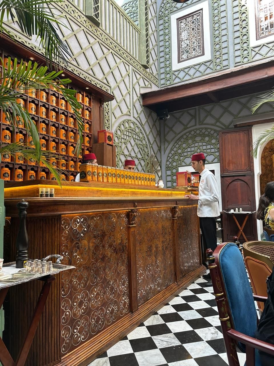Expérience du Café Bacha au palais Dar El Bacha Marrakech