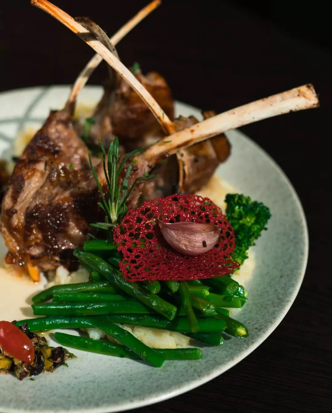 Traditional Moroccan dishes served at Mythe Marrakech