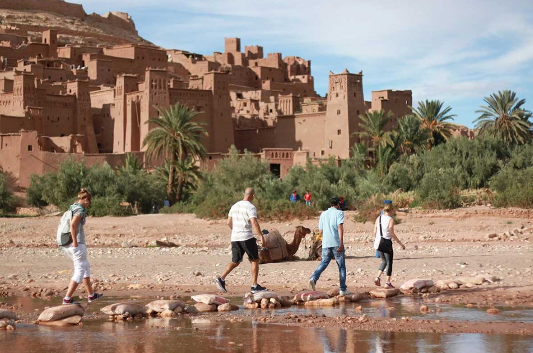 Day trip from Marrakech to Ouarzazate and Ait Ben Haddou across the Tizi n'Tichka pass